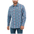 112368193 Wrangler Men's Vintage Inspired Classic Fit Long Sleeve Snap Shirt - Americana