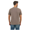 112368645 Wrangler Men's Short Sleeve Regular Fit T-Shirt - Morel Heather