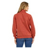 112371636 Wrangler Women's Retro Americana Zip Sweatshirt - Rust