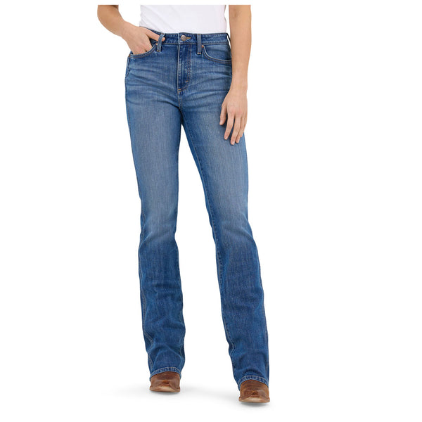 112371908 Wrangler Women's Retro Bailey High Rise Bootcut Jean - London