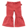 112371942 Wrangler Baby Girl Pull Up Flare Jean - Chili