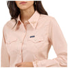 112372603 Wrangler Women's Retro Vintage Western Long Sleeve Snap Shirt - Pink