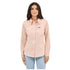 112372603 Wrangler Women's Retro Vintage Western Long Sleeve Snap Shirt - Pink