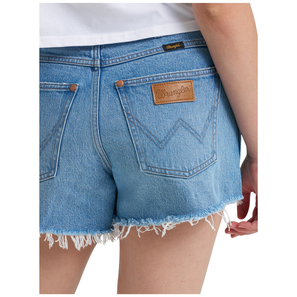112373390 Wrangler Women's Cowboy High Rise Shorts - Riyah