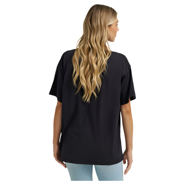 112373698 Wrangler X Lainey Wilson Women's Jukebox T-Shirt - Black