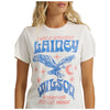 112373700 Women's Wrangler X Lainey Wilson Lonestar Short Sleeve T-Shirt - White