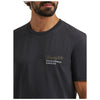 112373727 Wrangler Men's Short Sleeve Regular Fit T-Shirt - Phantom