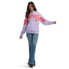 112374817 Wrangler Women's Retro® Punchy Classic Logo Hoodie - Purple