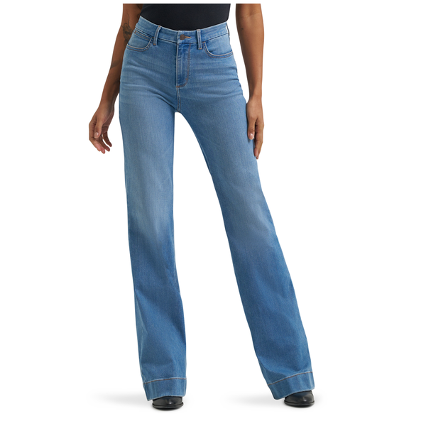 112374972 Wrangler Women's Bespoke High Rise Trouser Jean - Bristol