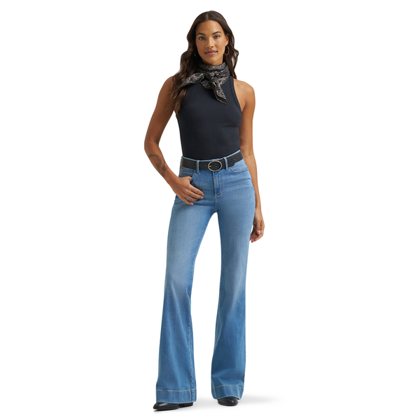 112374972 Wrangler Women's Bespoke High Rise Trouser Jean - Bristol