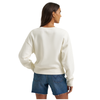 112375238 Wrangler Women's ® Vintage Crew Sweatshirt - White