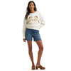 112375238 Wrangler Women's ® Vintage Crew Sweatshirt - White
