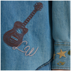 112375521 Wrangler X Lainey Wilson Women's Embroidered Denim Western Snap Shirt - Denim