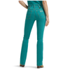 112375605 Wrangler X Lainey Wilson Women's Boot Hugger Jean - Turquoise