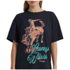 112375645 Wrangler X Lainey Wilson Women's Rider T-Shirt - Black