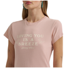 112375646 Wrangler Women's Lainey Wilson Breeze T-Shirt - Pink