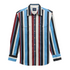 112375804 Wrangler Boys' Vintage Brushpopper Long Sleeve Shirt - Blue Multi Stripe