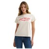 112375864 Wrangler Women's Retro Regular Fit Short Sleeve T-Shirt - Antique White