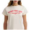 112375864 Wrangler Women's Retro Regular Fit Short Sleeve T-Shirt - Antique White