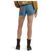 112375881 Wrangler X Lainey Wilson Women's Embroidered Cowboy Shorts - Denim