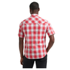 112378929 Wrangler Men's Retro Short Sleeve Modern Fit Snap Shirt - Cherry
