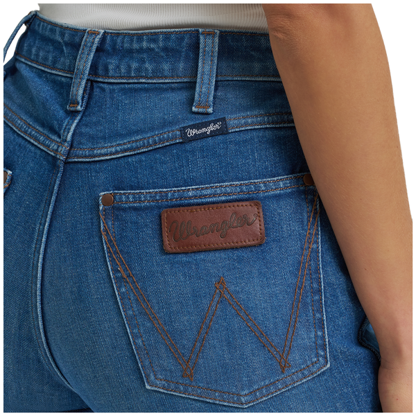 112379395 Wrangler Women's Retro Bailey High Rise Trouser Jean - Mina