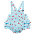 112379436 Wrangler Baby Girl Ruffled Bodysuit - Blue