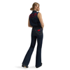 112380510 Wrangler X Lainey Wilson Women's Flare Jeans - Dark Rinse