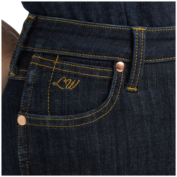 112380510 Wrangler X Lainey Wilson Women's Flare Jeans - Dark Rinse