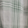112381437 Wrangler Men's Plaid Short Sleeve Button Down Shirt - White with Sage Green