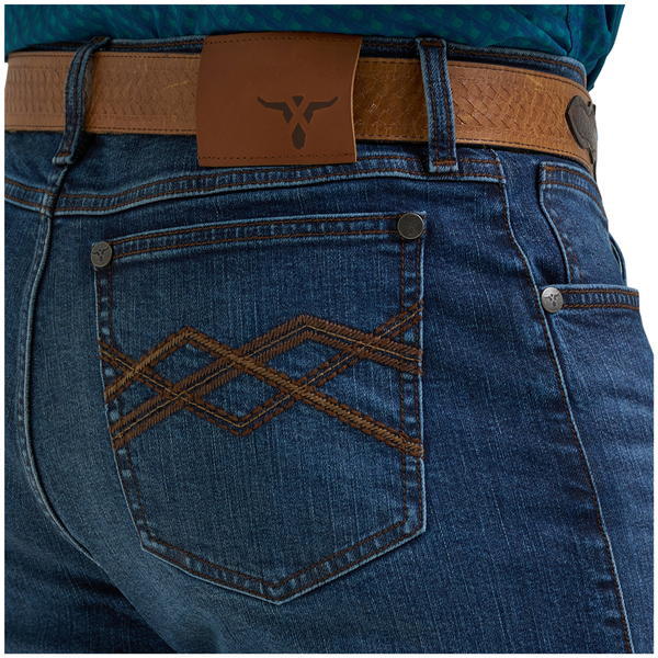 112381603 Wrangler Men's 20X 42 Vintage Boot Jean - Shore