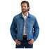 112381946 Wrangler Men's Cowboy Cut Flannel Lined Jacket - Blue Indigo