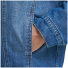112381946 Wrangler Men's Cowboy Cut Flannel Lined Jacket - Blue Indigo