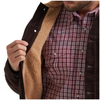 112382099 Wrangler Men's Sherpa Lined Corduroy Jacket - Black Coffee