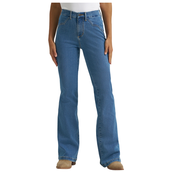 112382270 Wrangler Women's Bespoke High Rise Flare Jean - Jemma
