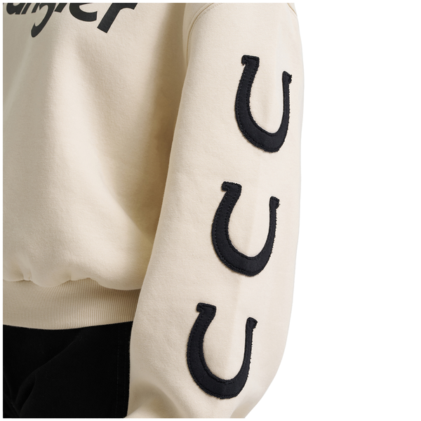 112382672 Wrangler Women's Retro® Vintage Crewneck Sweatshirt - White