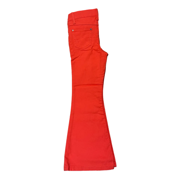 112382690 Wrangler Girls' Slim Fit Alexa Flare Jean - Coral