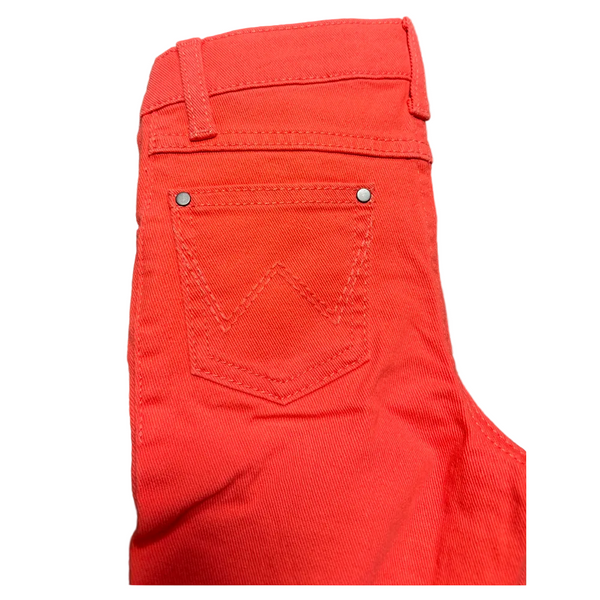 112382690 Wrangler Girls' Slim Fit Alexa Flare Jean - Coral