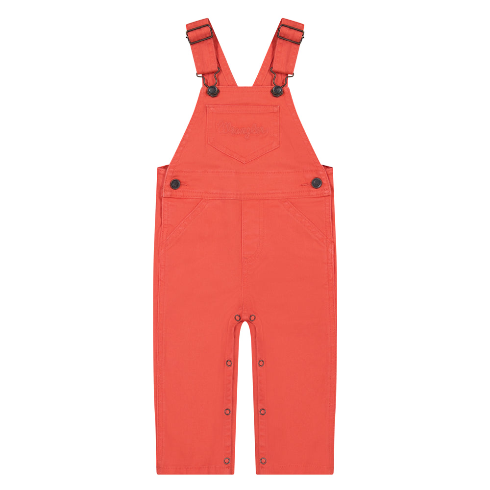 112382702 Wrangler Baby & Toddler Girls Overalls - Coral