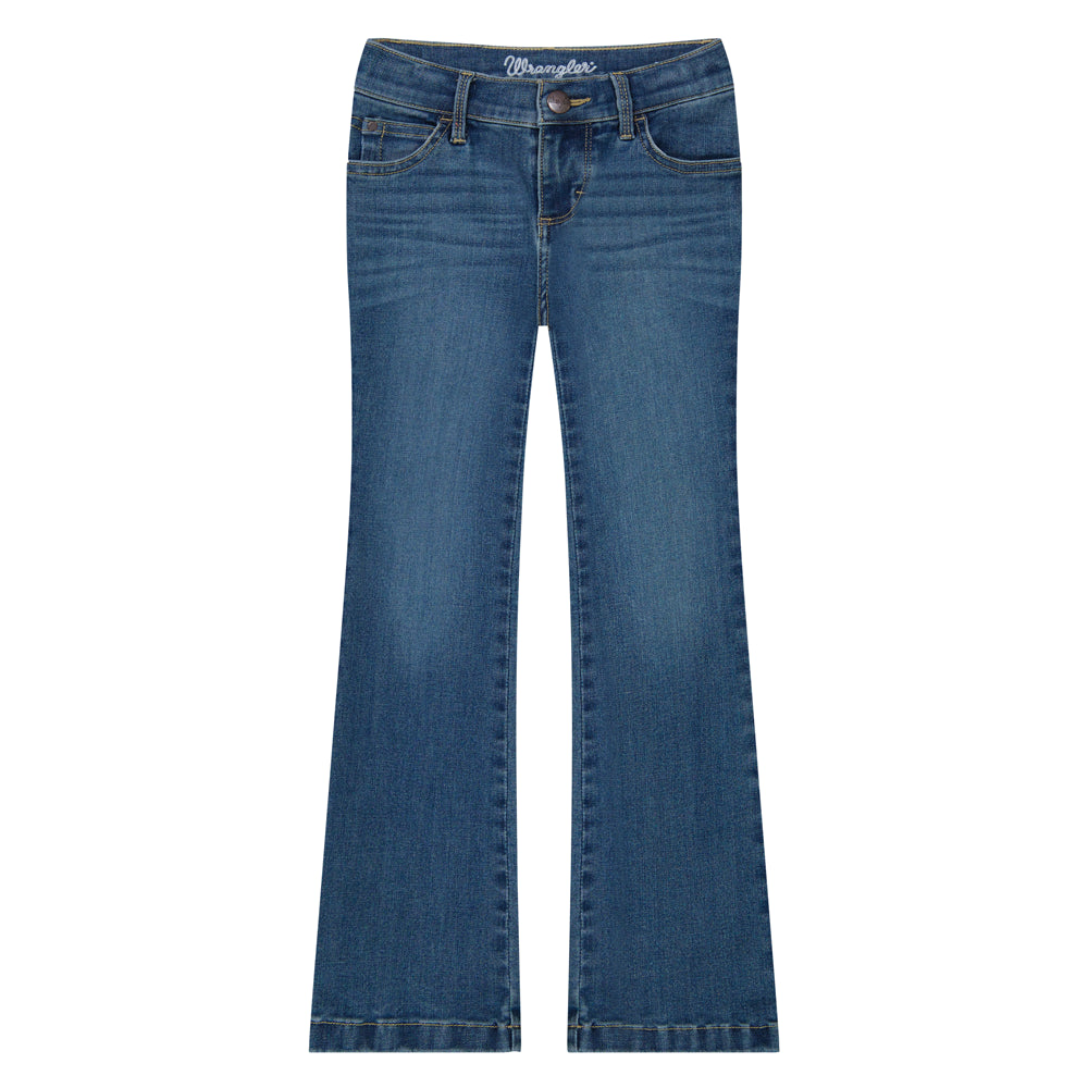 112382715 Wrangler Girls' Bespoke Bootcut Jeans - Ada