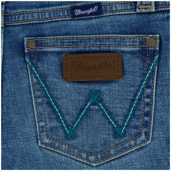 112382716 Wrangler Girls' Retro Low Rise Bootcut Jeans - April