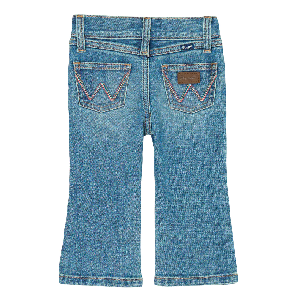 112382717 Wrangler Baby & Toddler Girls' Bootcut Jean - Denim