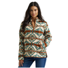 112382729 Wrangler Women's Retro® Vintage Sherpa Zip Pullover - Pale Prairie