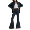 112382900 Wrangler X Lainey Wilson Women's Pintuck Pull On Bell Bottom Jean - Sandrider
