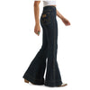 112382900 Wrangler X Lainey Wilson Women's Pintuck Pull On Bell Bottom Jean - Sandrider