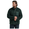 112382940 Wrangler Men's 1/4 Snap Pullover - Darkest Spruce