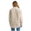 112383027 Wrangler Women's  Retro Americana Boyfriend Long Sleeve Snap Shirt - Cream