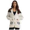 112385332 Wrangler Women's Retro Vintage Sweater Cardigan - White