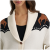 112385332 Wrangler Women's Retro Vintage Sweater Cardigan - White