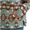 112385461 Wrangler Women's Retro Punchy Sherpa 1/4 Zip Pullover - Multicolor